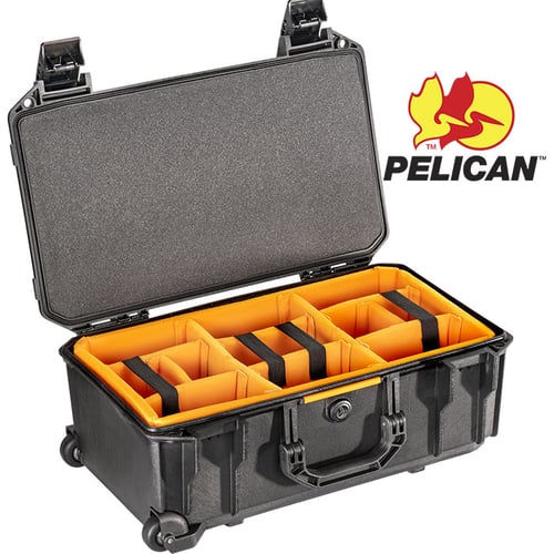 V525 Rolling Case with Padded Dividers BK | 019428178734
